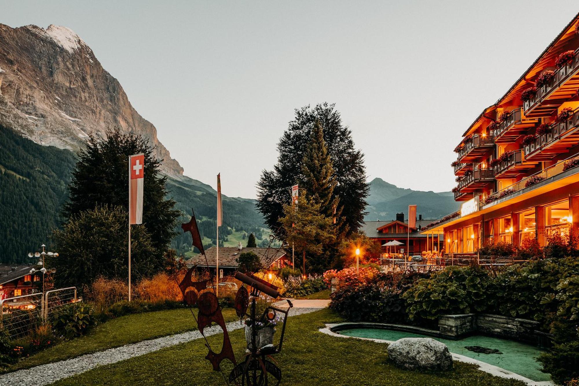 Parkhotel Schoenegg Grindelwald Exterior foto